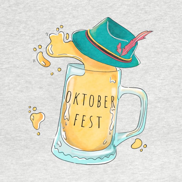 Oktoberfest Beer by superdupertees